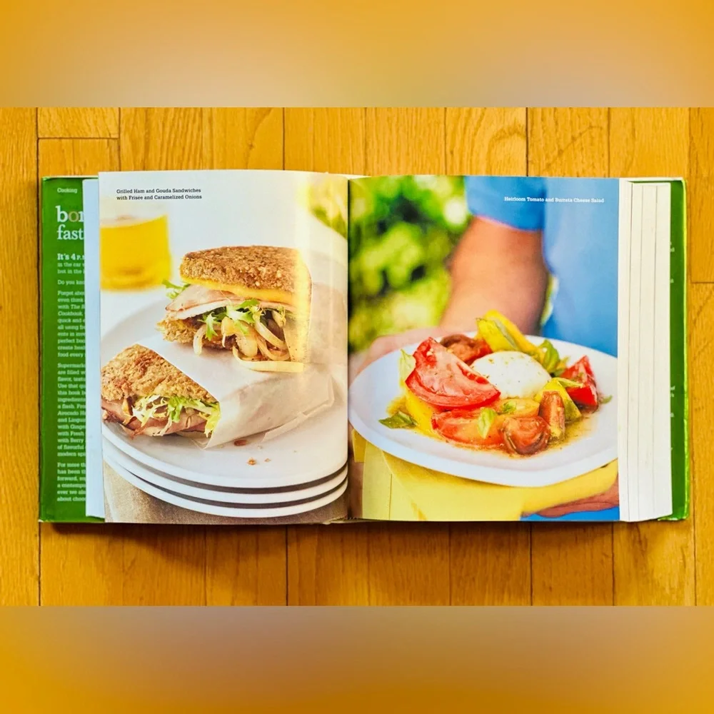 Bon Appetit Fast Easy Fresh Hardcover Cookbook
